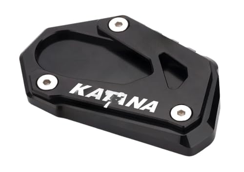 Plaque protection béquille Suzuki Katana élargisseur noir 2020
