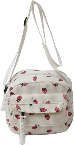 Image of Kawn Women Crossbody Bag, Aesthetic Mini Cute Purse, Shoulder Bag with Outer Pocket For Daily Use Work Travel Beaches, Portable Handbag Bag, Comfortable and Trendy Design