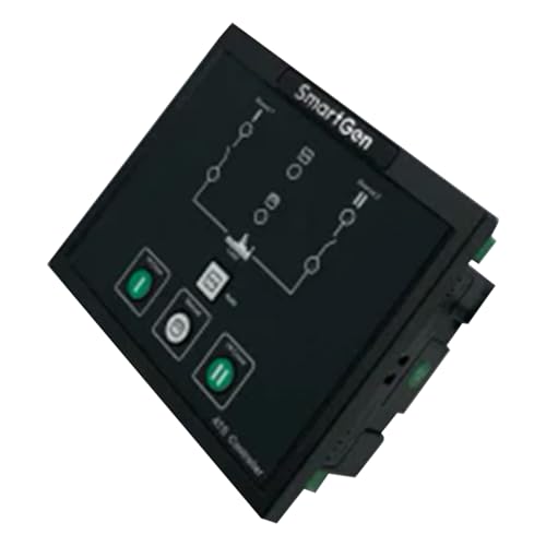 Quueparts HAT520N Controlador ATS de doble potencia compatible con SmartGen compatible con generadores diésel gasolina en espera Prime Power Manual de arranque automático