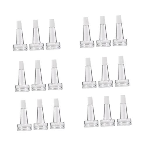 Ciieeo Essence Bottle Caps 100pcs Plastic Vial Bottle Caps for Toner Travel Outdoor