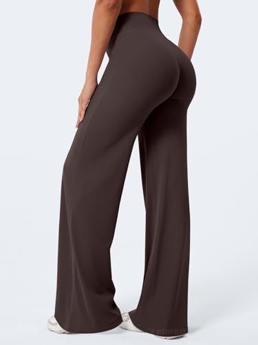 Image of YEOREO Ease Workout Leggings Womens No Front Seam Straight Leggings 29 inch / 31.5 inch / 33 inch / 35 inch High Waist Buttery Eddiy Yoga Pants