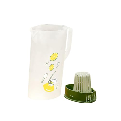 FUNNETOYU botella de agua fría jarra termo jarra termica Recipientes bebidas termo botella garrafa tarros de cristal Jarra de cerveza fría café té Jarra de bebidas jarra con tapa el plastico