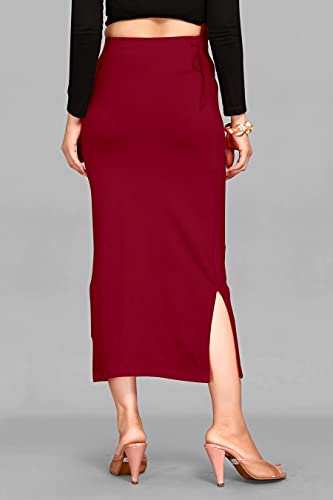 Image of Side Rope Saree Shapewear, Petticoat, Skirts for Women Polylycra Saree Shaper for Saree Dress