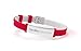 Produktbild Sevilla FC Fashion Armband, rot, verstellbar, für Herren, Damen und Kinder, Armband aus Silikon und Edelstahl