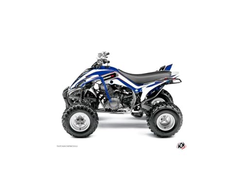 Kit déco bleu Yamaha 350 Raptor haute résistance pour carrosserie 2005-2015