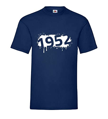 T-shirt pour homme coloris bleu marine taille XXXL coupe regular confort