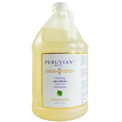 Peruvian white Clarifying Shampoo 1 Galllon, Lemongrass