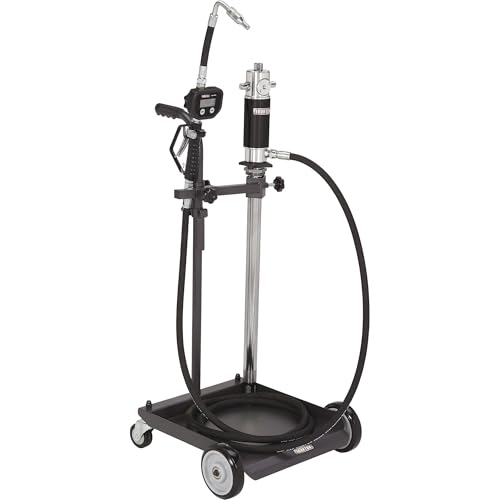 Ironton Air-Operated 5:1 Oil Pump Kit - with Cart, 3.7 GPM