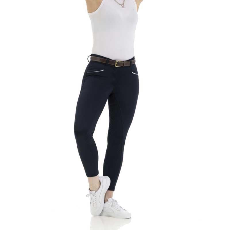 Pantalon EQUITHEME Claudine 40 pour des séances de dressage confortables en selle