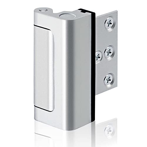 GreaTalent 1PACK Home Security Door Reinforcement Lock Childproof, Add High Security to Home Prevent Unauthorized Entry, Aluminum Construction Finish