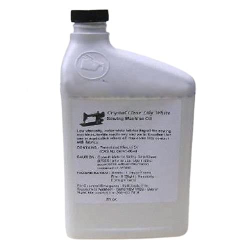 LILY WHITE SEWING MACHINE OIL 28 OZ. BOTTLE Arts