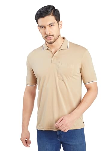 Image of Pro Riders Urban Men's Cotton Rich Polo T-Shirt with Pocket |Regular Fit| Office
