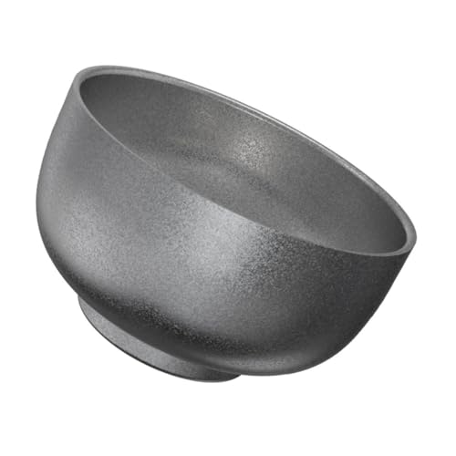 MOLUCKFU Cuenco De Acero Inoxidable Bochas Lámina Mezclando Bol Fuentes Vajilla Cuencos Nórdicos De Acero Inoxidable Vajilla Casera Vajilla Estilo Nordico Tazones De Sopa Caseros Silver