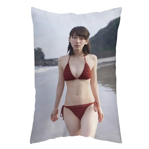 吉岡里帆262 抱き枕カバー クッションカバー インテリア グズ い背当て飾り 座布団 置物 抱きまくら 20"x30"