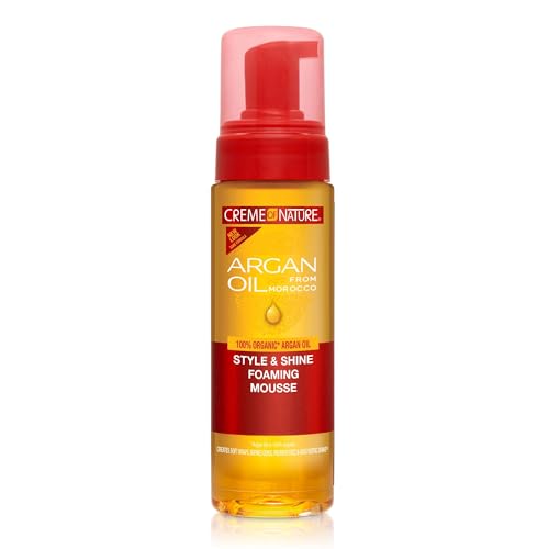 Creme of Nature Argan Oil, Mousse Coiffante à...
