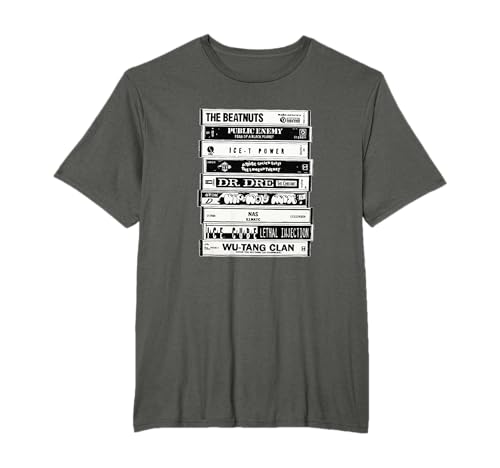 Cassettes Hip Hop Artists Old School Rap T-Shirt