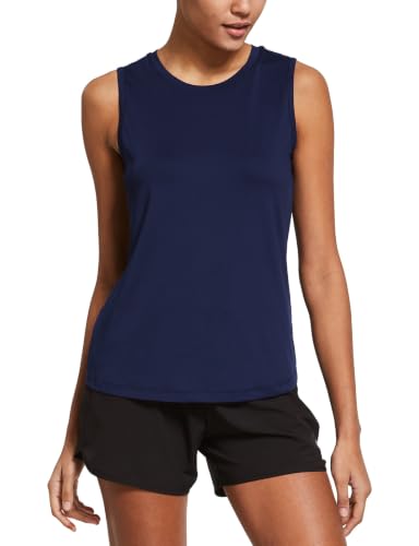 Image of baleaf Women's Workout Tank Tops Sleeveless Quick Dry Running Shirts Lightweight Loose Fit for Yoga Athletic Gym