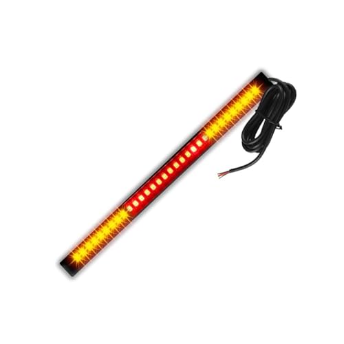 Clignotant moto led bicolore 32 LED feu de frein arrière 12V