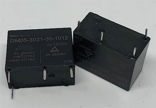 Relé 4 pines 12V 5A DM05-3021-35-1012 para microcontroladores y circuitos de coche