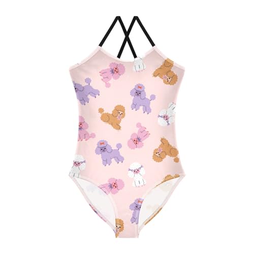 Image of CaTaKu Girls Swimsuits One Piece Bathing Suits Toddler Summer Beach Swimsuits Girls Swimwear 2-8 Years