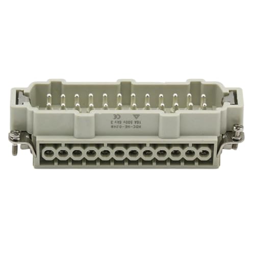 Conector pesado HDC-HE-24 24 núcleos 16A 500V miniatura 4