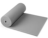 AAAini High Density Upholstery Foam Sheet 1/2' x 72' x 24' – Cut to Size Cushion Support Pad for Couch, Sofa, Mattress or Seat – Firm Blue Furniture Replacement Foam for Sagging Cushions & Bed Support