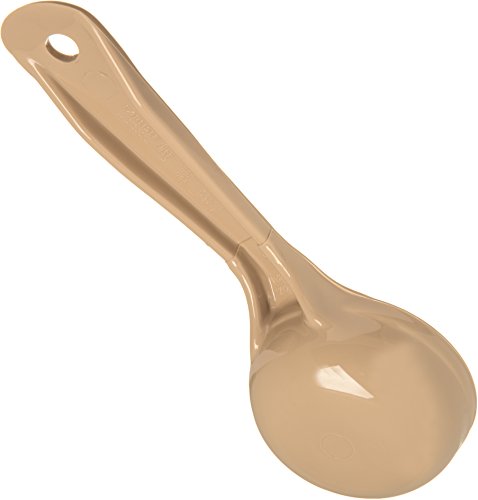Image of Carlisle FoodService Products Measure Miser Plastic Measuring Spoon with Short Handle, 2 Ounces, Beige, 1 Count (Pack of 1)