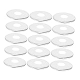 NULYLU 20stücke Edelstahl Sprinklerkopf Abdeckung Wärmeabsorbierende Schutzabdeckung Für Brandschutzsysteme Für Industrielle Anwendungen Und Große Gebäude