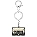 WEVENI Retro Acrylic 80s 90s Cassette Tape Keychains for Women Teen Girls Birthday Vintage Themed Party Accessories Charms (Cassette Tape D)