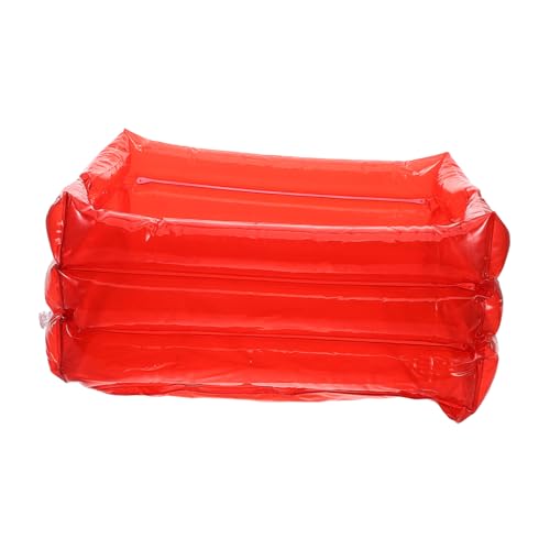 HEMOTON Inflatable Camping Foot Wash Basin Portable Collapsible Foot Bath Tub Durable Water Container for Outdoor Travel Generous Capacity for Foot Soak for Camping