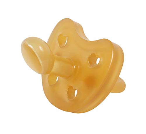 Image of SWEETIE Rubber Orthodontic Pacifier Heart Shape Rubber 1 Count (0-6 Small)