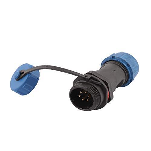 Conector Adaptador Aviación 6 Pines SP1311/P 500V AC miniatura 1