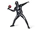 BOIHEGU Banksy Flower Thrower Sculpture, 8.5 inch Black Banksy Street Graffiti Art Statue Replica, Inspirational Sculpture Gifts Peace Hope