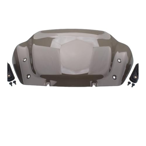 Bulle pare-brise 10'' pour Street Glide FLHX 2023-2024 avec déflecteur d'air supérieur