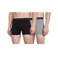 Van Heusen Men Boxer Briefs – 100% Combed Cotton – Pack of 2 – Anti Bacterial, Colour Fresh, Quick Dry