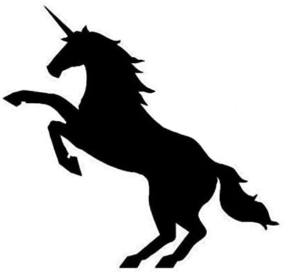 ステッカー アウトドア 防水 面白い車のステッカーはユニコーンパーソナライズmaの車のステッカー 一部予約 Color Black