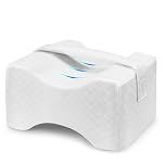 Kawaology Cuscino per ginocchia in memory foam, per dormire, per chi dorme sul fianco e donne in gravidanza, per allineamento della colonna vertebrale, sollievo da sciatica, ginocchia,