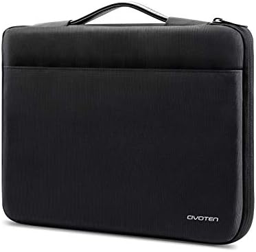 Civoten 14 Inch Laptop Case Sleeve Bag, Protective Portable Laptop Computer Notebook Ultrabooks Carrying Case Cover for Men Women Fit Dell HP Acer Toshiba, Deep Black