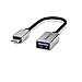 Produktbild USB C auf USB A Adapter Kabel - Marmitek UU26 - Thunderbolt verbinden zu USBA - Schließen Sie USB-Zubehör an Ihr Tablet an - USB OTG (On-The-Go) - USBC Wandler