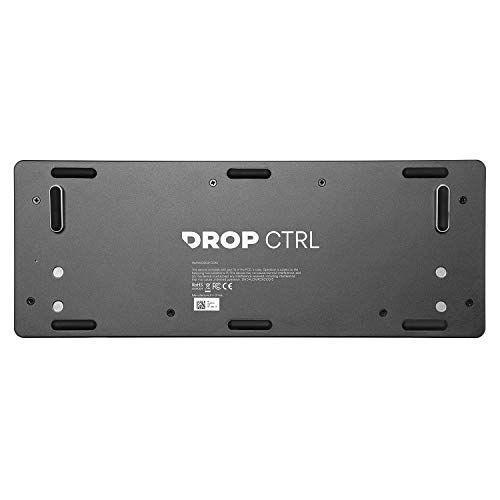 Drop Ctrl Mechanical Keyboard — Tenkeyless Tkl (87 Key) Gaming Keyboard, Hot-Swap Switches, Programmable Macros, Rgb Led Backlighting, Usb-C, Doubleshot Pbt, Aluminum Frame (Barebones, Black) #TOP3