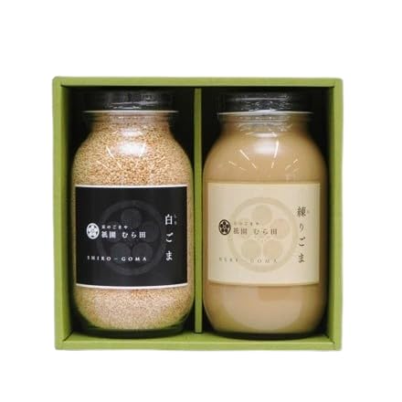 Amazon.co.jp: 【京都 祇園 むら田】ギフトセット A-2(練り 白ごま