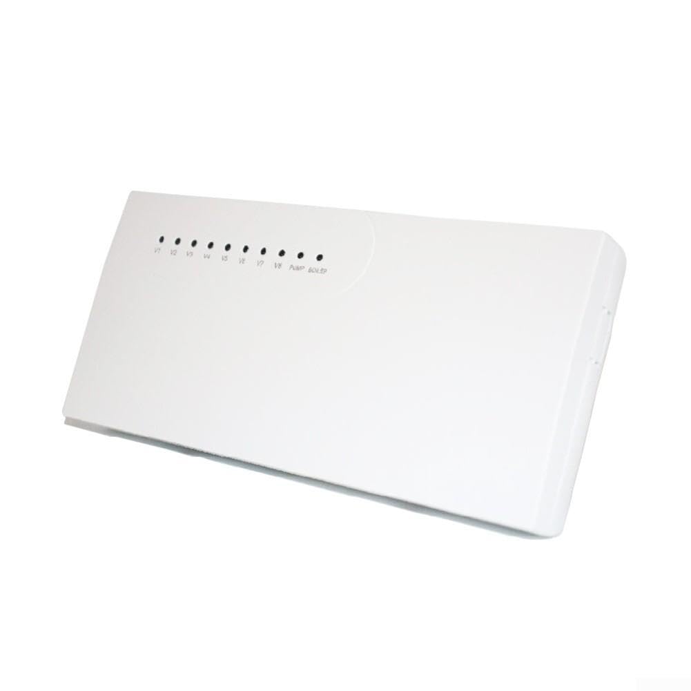 GLOBALHUT Boîtier Centralisé PC+ABS pour 8 Zones de pour Chauffage Boîtier