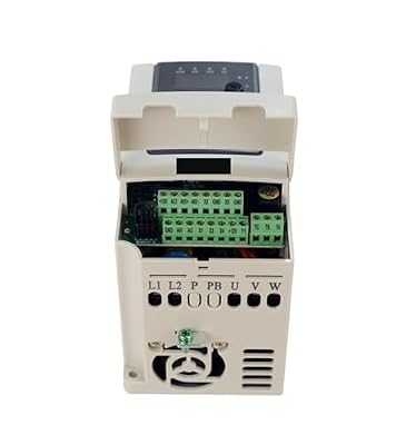 Inverter 1ph 220V Single-Phase Variable Frequency Drive Converter 0.4/0.75/1.5/2.2KW for Motor Speed Vector Control(1.5KW)