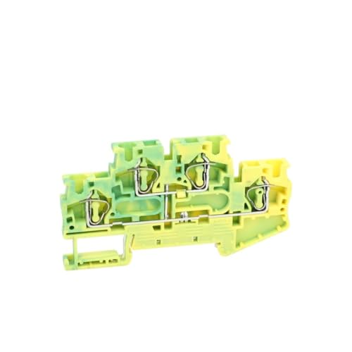 Bloque de terminales STTB 4-PE para cuadros eléctricos con carril Din de doble capa 4mm 5