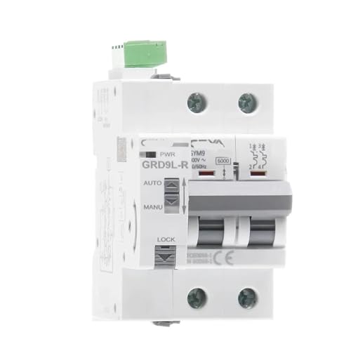 Disjoncteur automatique 6KA GYM9 2P 16A à réarmement automatique GRD9L-R