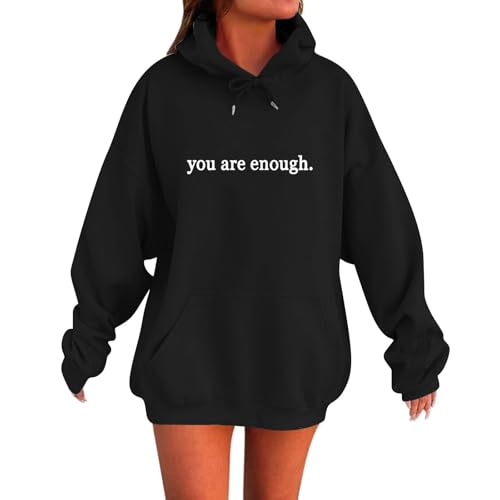 Hoodies For Women Uk Multipack Cosy Warm Oversized Hoodie Casual Loose Hooded Coats Plus Size Long Sleeve Aumter Winter Jackets Plain Sweatshirt with Hooded Black Hoodies Women