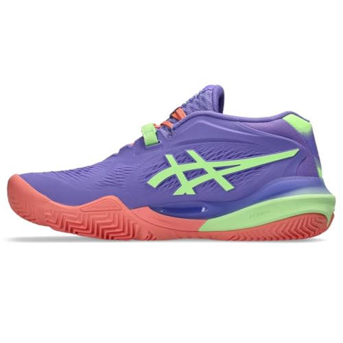 ASICS Women's Gel-Resolution X Padel Tennis Shoes, 9.5, Amethyst/Illuminate Green - image 2