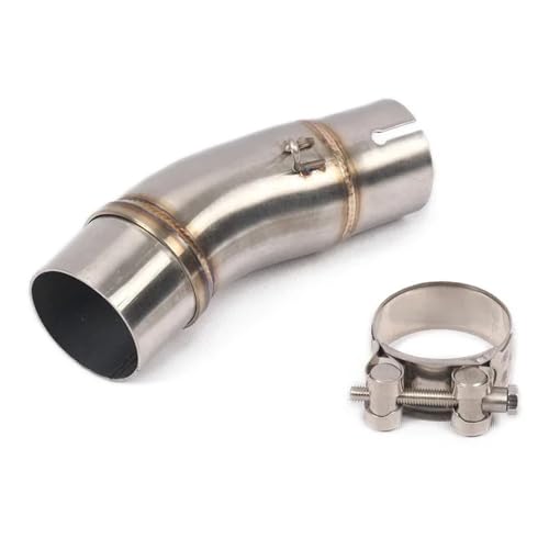 Tuyau d'échappement Z400 2017-2024 raccord inox 51mm pour moto