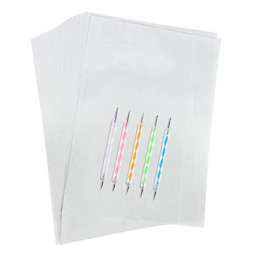 100 Sheets White Carbon Transfer Paper Tracing Paper Carbon Graphite Copy Paper with 5PCS Embossing Stylus Dotting Tools for Canvas/Paper/Wood/DIY Woodworking/Hand Painting(11.7 x 8.3 Inch)