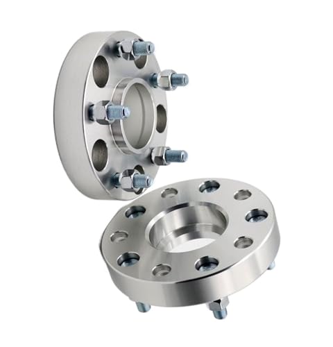 Entretoises de roue centrées pour VW Amarok 25mm 5x120 - Paire d'élargisseurs de voie de moyeu